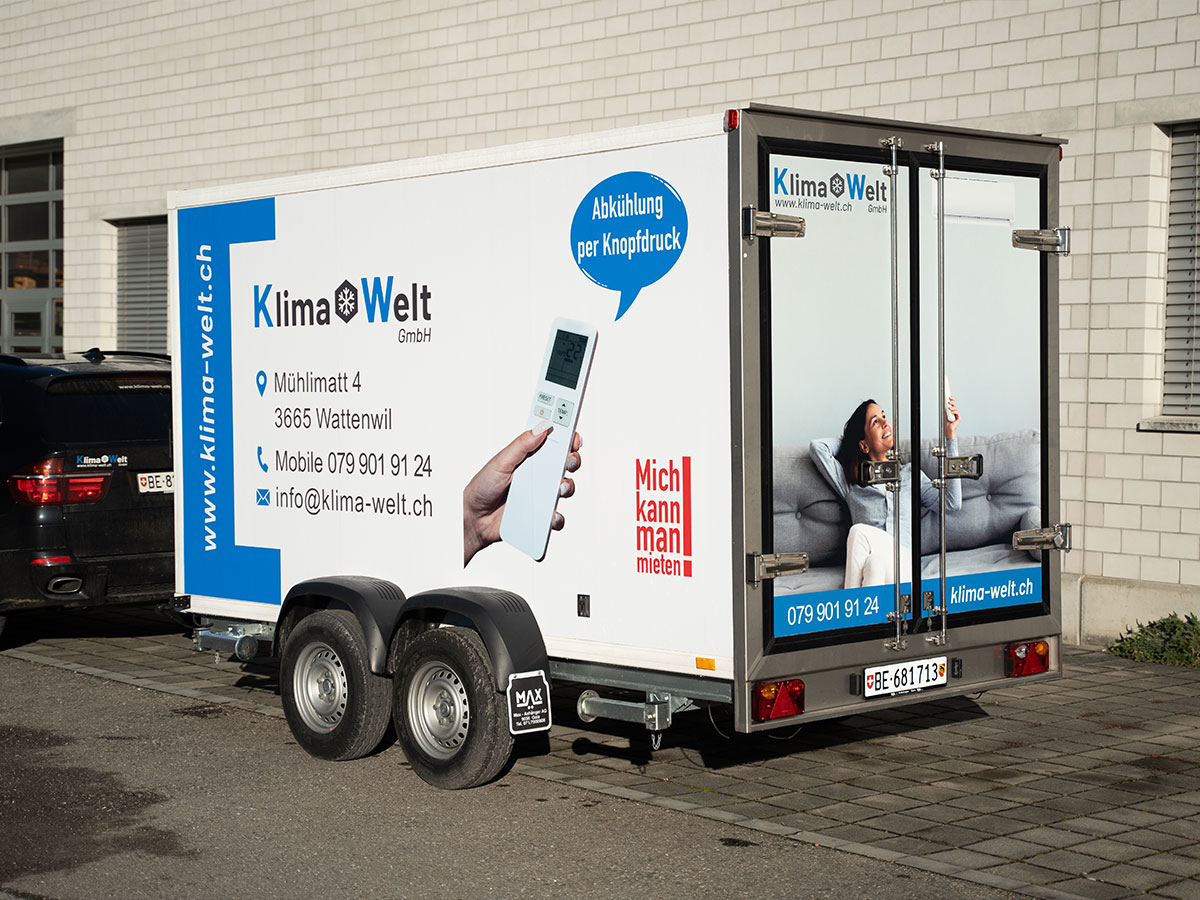 Design-Klimager&auml;t passend zur modernen Inneneinrichtung