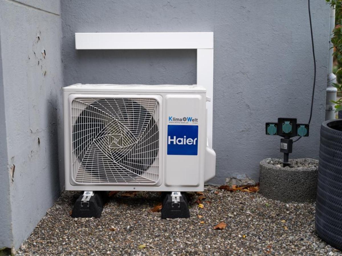 Haier Pearl mit Weinkellersteuerung in Weinkeller Hr. Weber, Thun